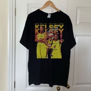 Kelsey Mitchell - Indiana Fever - WNBA - Unisex Black T-shirt